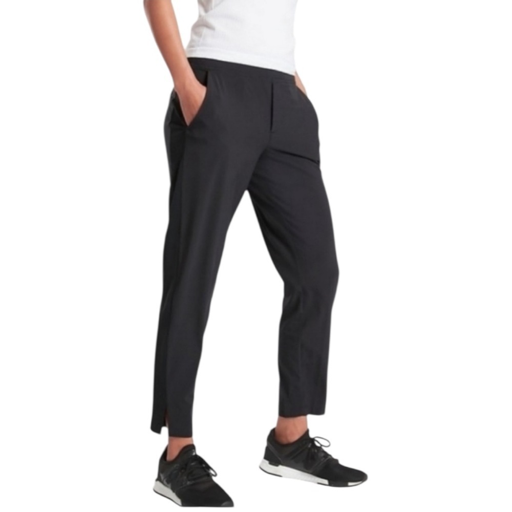 Athleta Brooklyn Mid Rise Ankle Pant Black